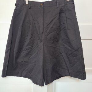 Allison Daley Pull‑On Shorts – Size 10 – Black